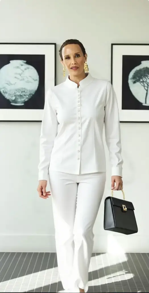 white bluse #4