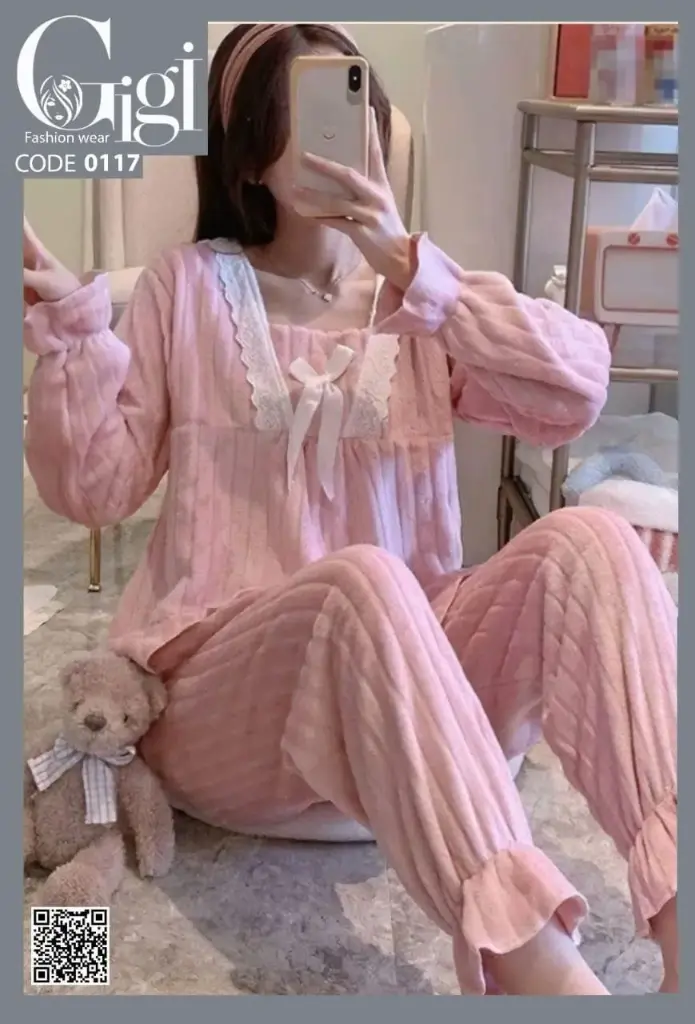 pink home wear #11